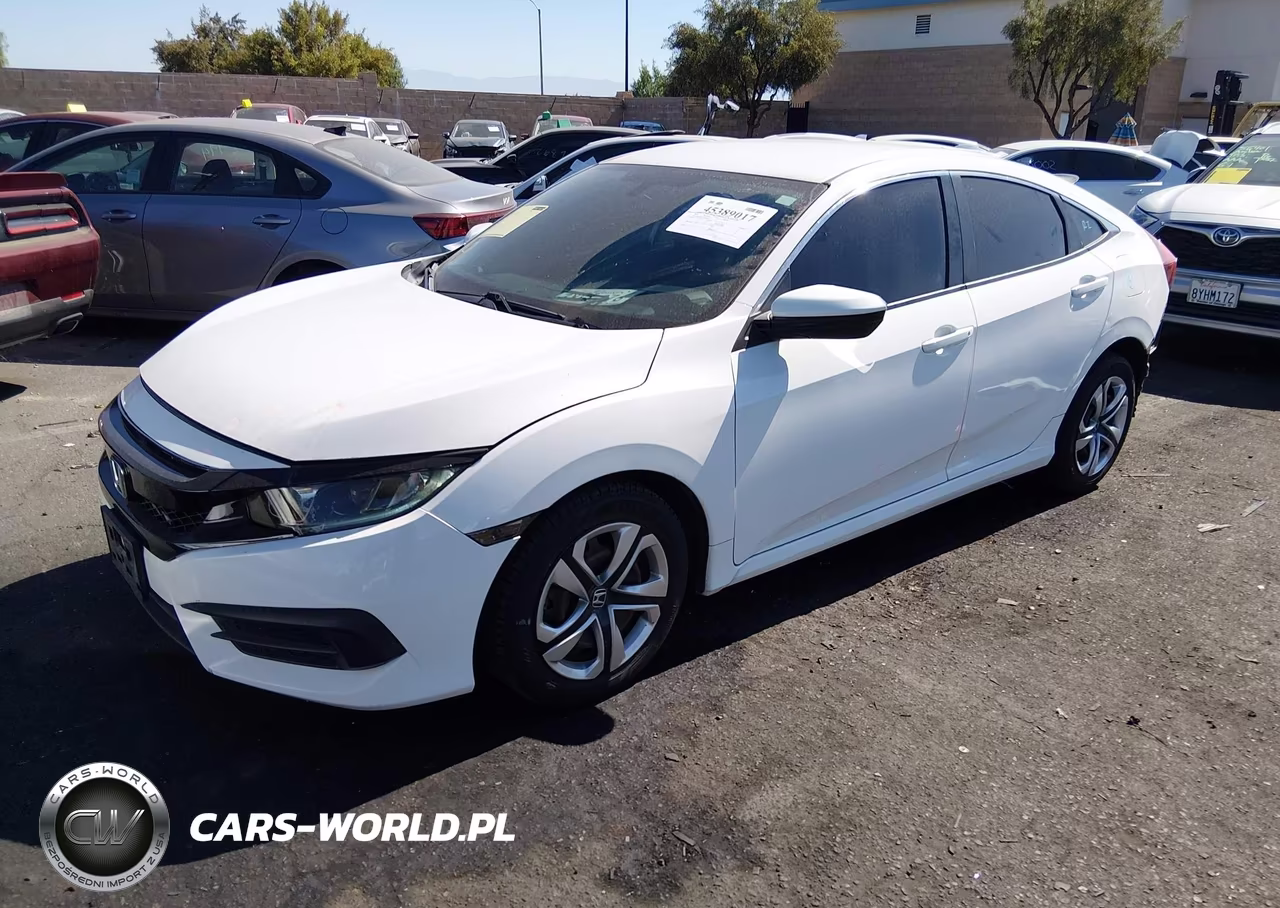 2017 Honda Civic Lx VIN:2HGFC2F59HH529620 - 2