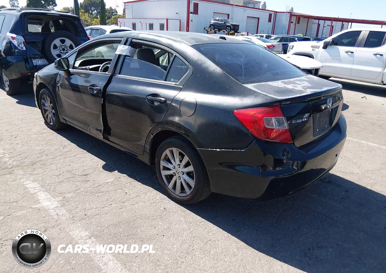2012 Honda Civic Ex-L VIN:2HGFB2F97CH565725 - 3