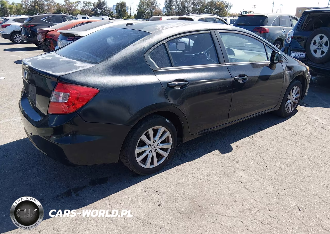 2012 Honda Civic Ex-L VIN:2HGFB2F97CH565725 - 4