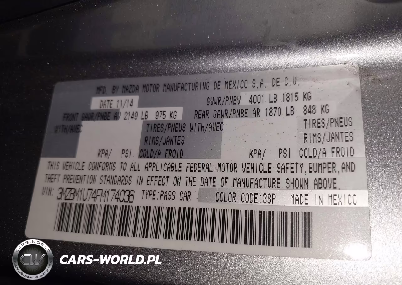 2015 Mazda Mazda3 I Sport VIN:3MZBM1U74FM174036 - 9