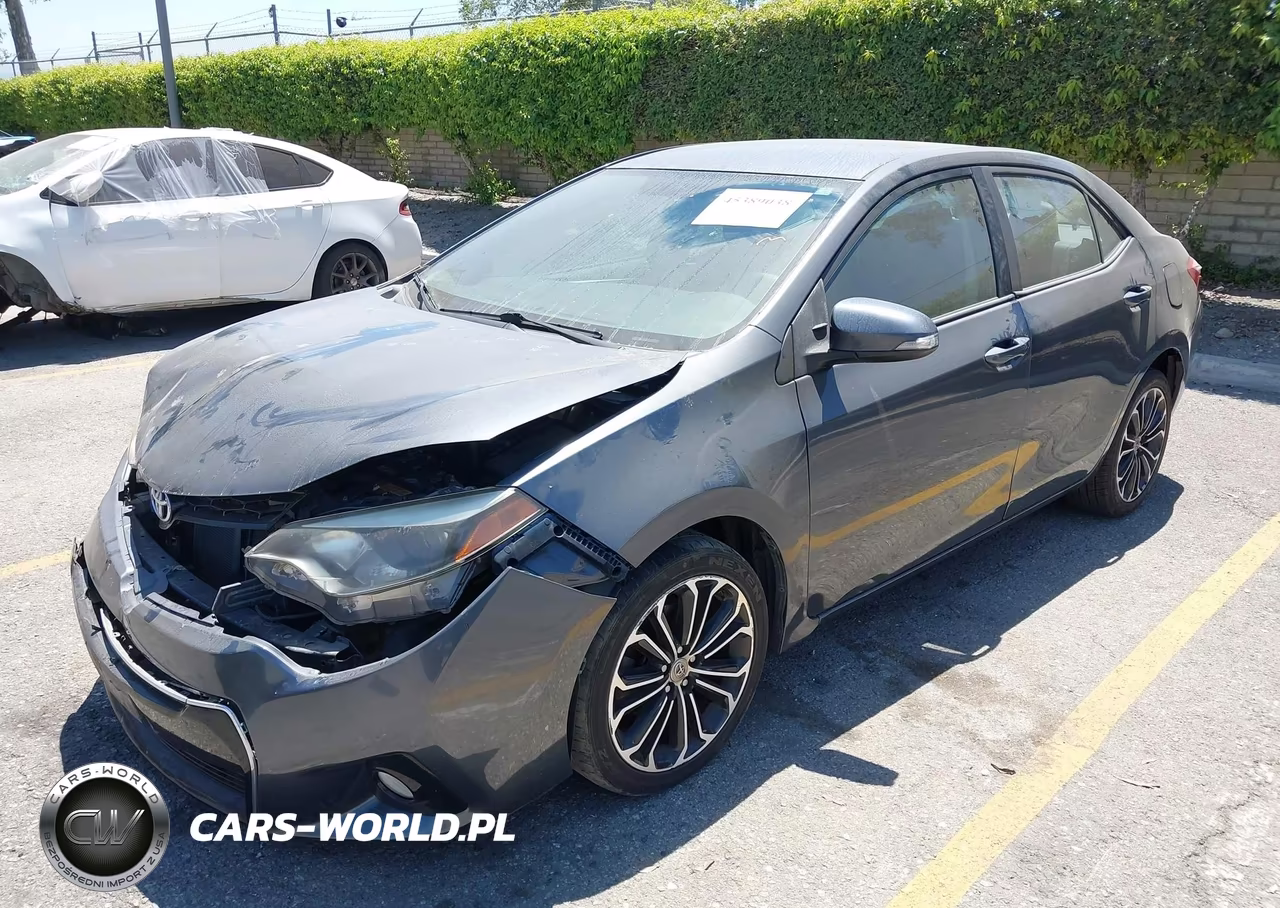 2015 Toyota Corolla S Plus VIN:5YFBURHE6FP265523 - 2