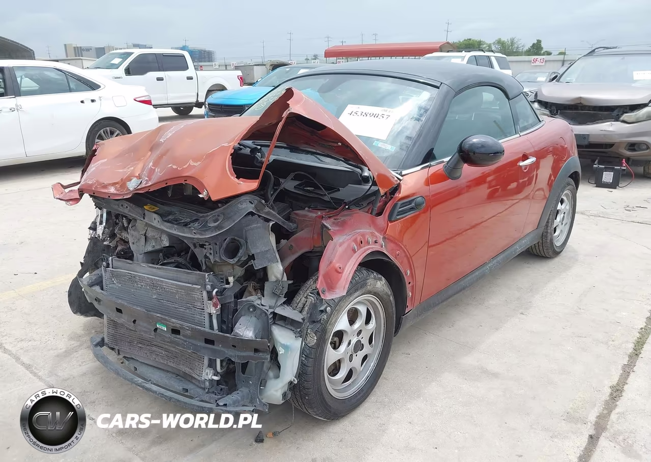2013 Mini Coupe Cooper VIN:WMWSX1C5XDT507328 - 2