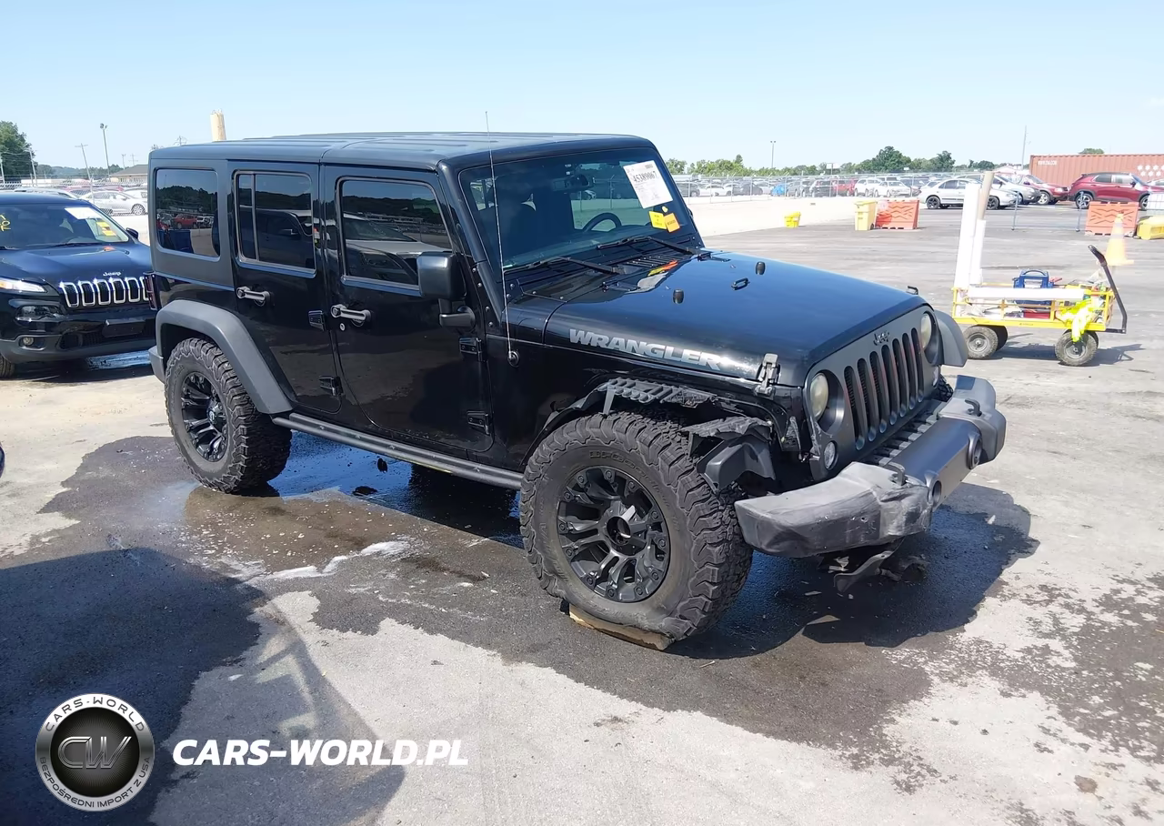 2016 Jeep Wrangler Unlimited Black Bear