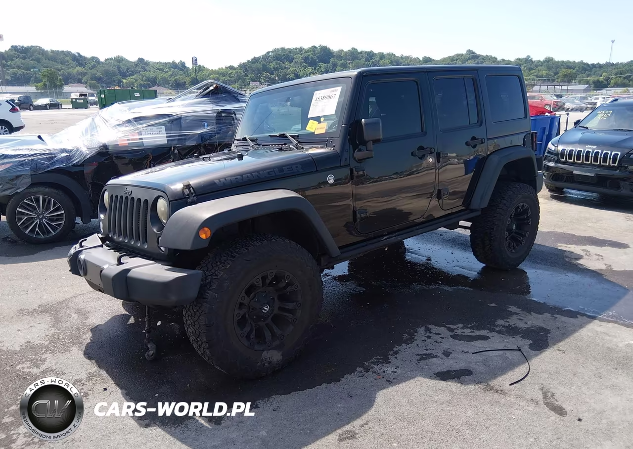 2016 Jeep Wrangler Unlimited Black Bear VIN:1C4BJWDG8GL109265 - 2
