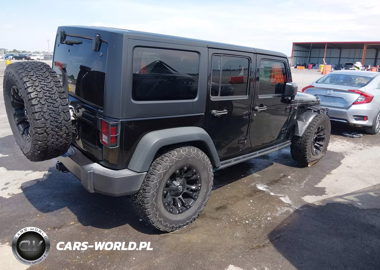 2016 Jeep Wrangler Unlimited Black Bear VIN:1C4BJWDG8GL109265 - 4