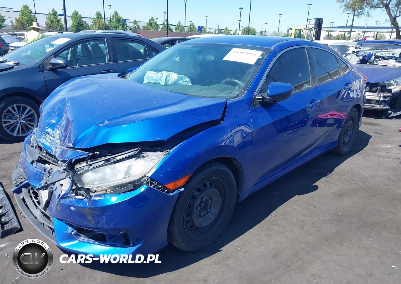2018 Honda Civic Lx VIN:19XFC2F53JE204493 - 2
