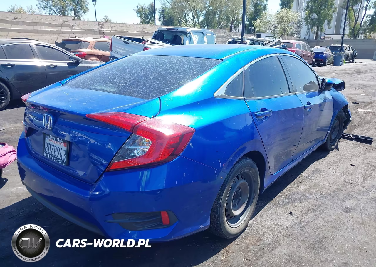 2018 Honda Civic Lx VIN:19XFC2F53JE204493 - 4