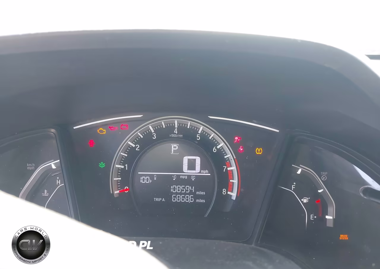 2018 Honda Civic Lx VIN:19XFC2F53JE204493 - 7
