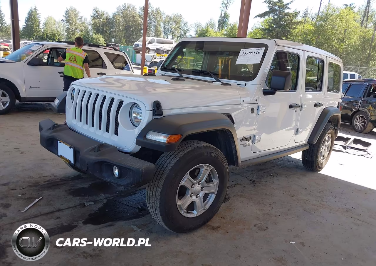 2021 Jeep Wrangler Unlimited Sport S 4X4 VIN:1C4HJXDM1MW823075 - 2