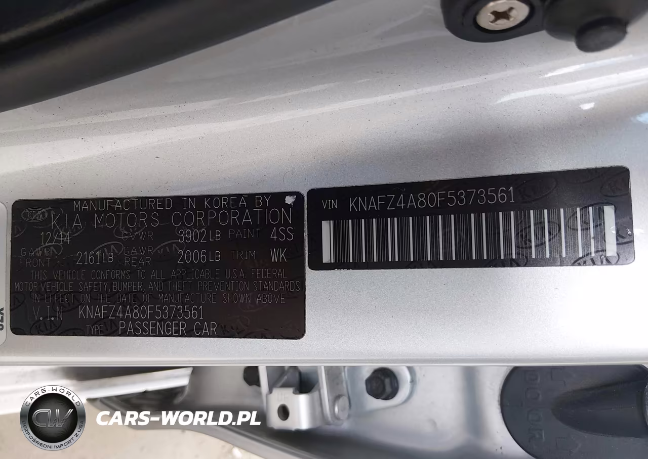 2015 Kia Forte Ex VIN:KNAFZ4A80F5373561 - 9