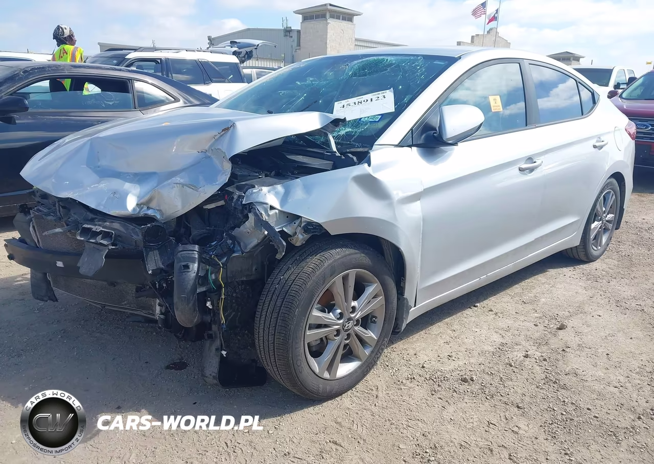 2018 Hyundai Elantra Sel VIN:KMHD84LF6JU508237 - 2