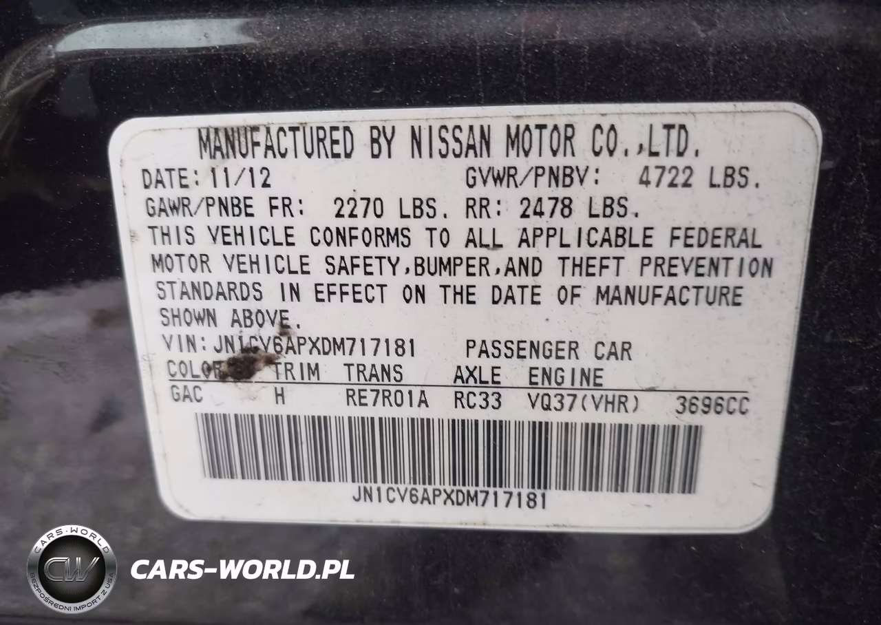 2013 Infiniti G37 Journey VIN:JN1CV6APXDM717181 - 9