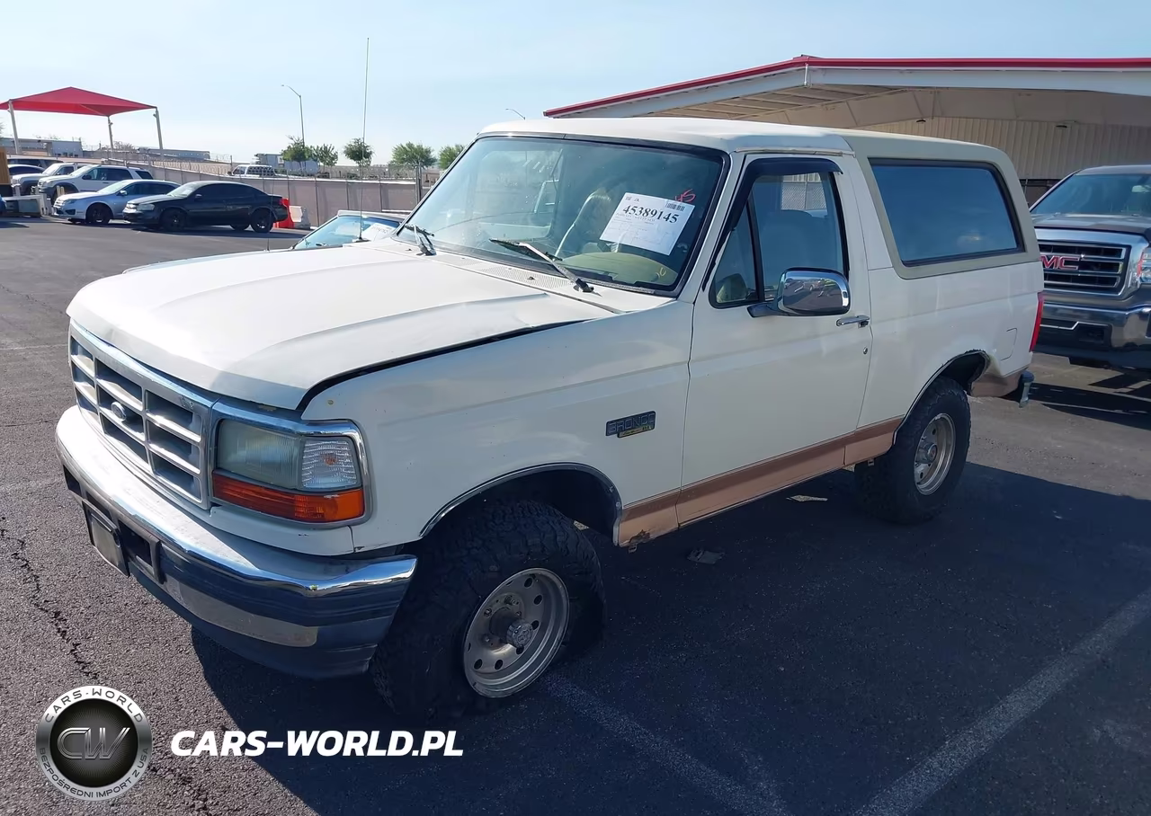 1995 Ford Bronco U100 VIN:1FMEU15H4SLA33725 - 2
