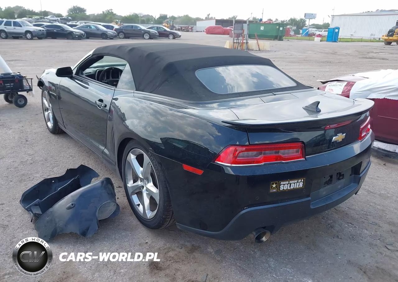 2015 Chevrolet Camaro 2Lt VIN:2G1FF3D34F9206282 - 3