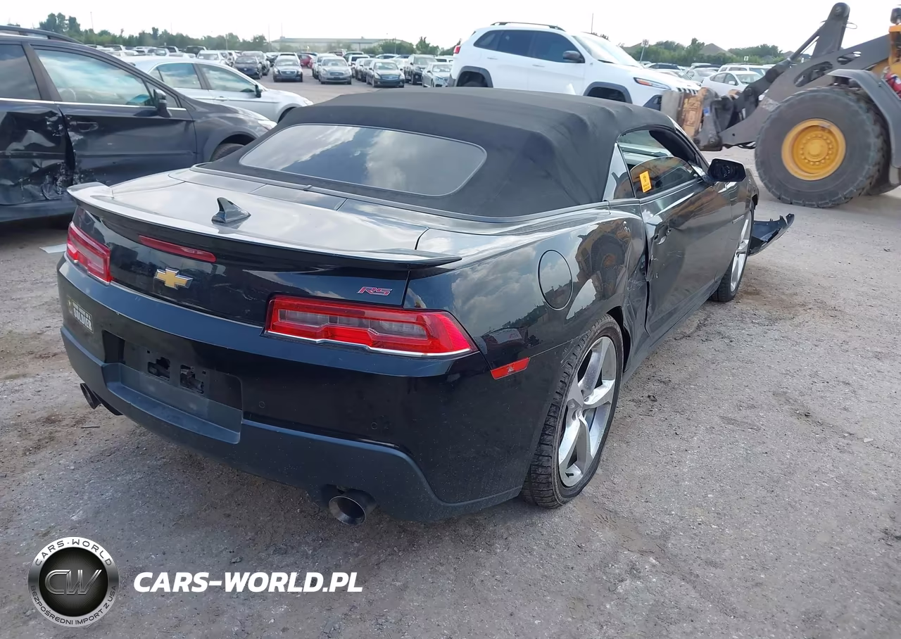 2015 Chevrolet Camaro 2Lt VIN:2G1FF3D34F9206282 - 4