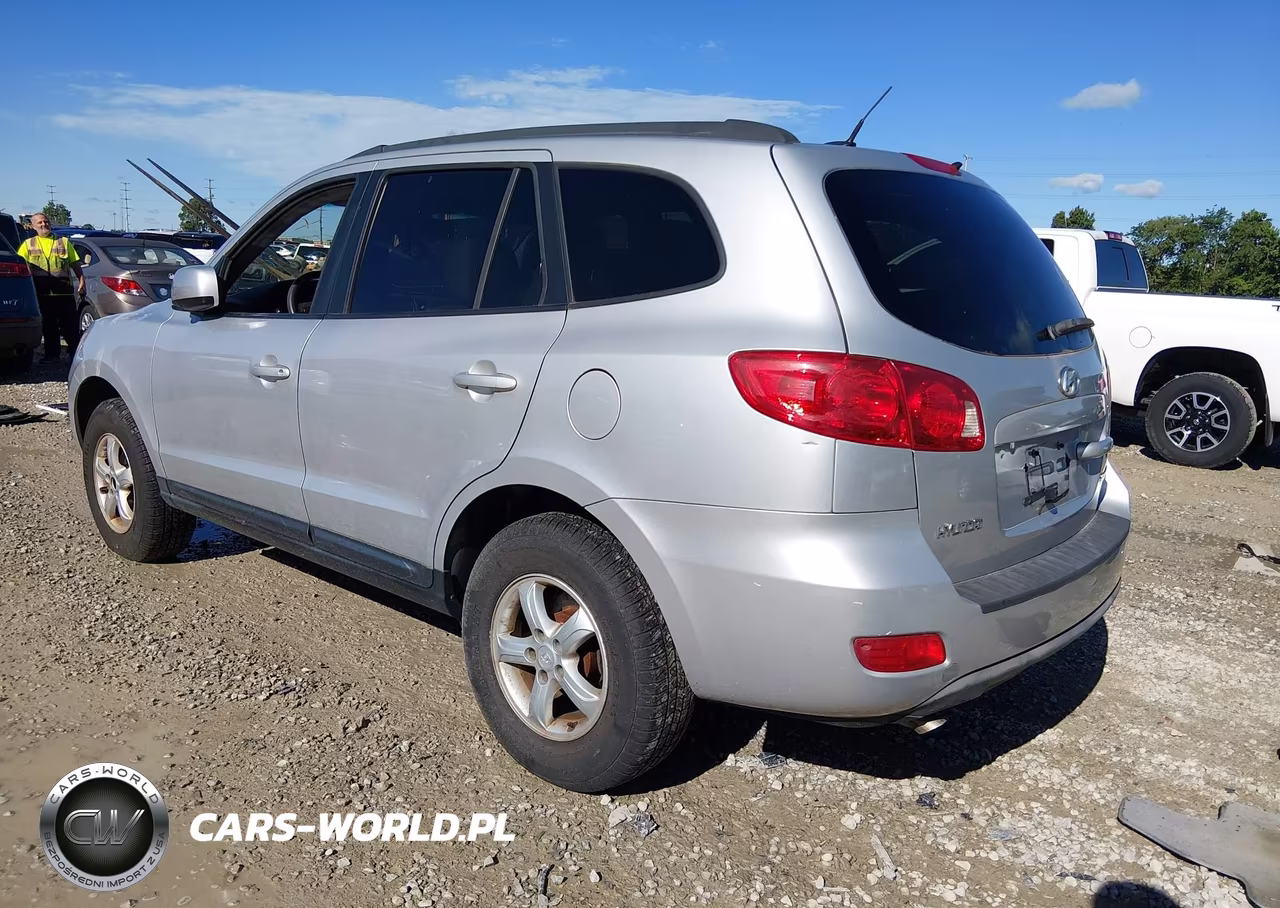 2008 Hyundai Santa Fe Gls VIN:5NMSG13DX8H181628 - 3