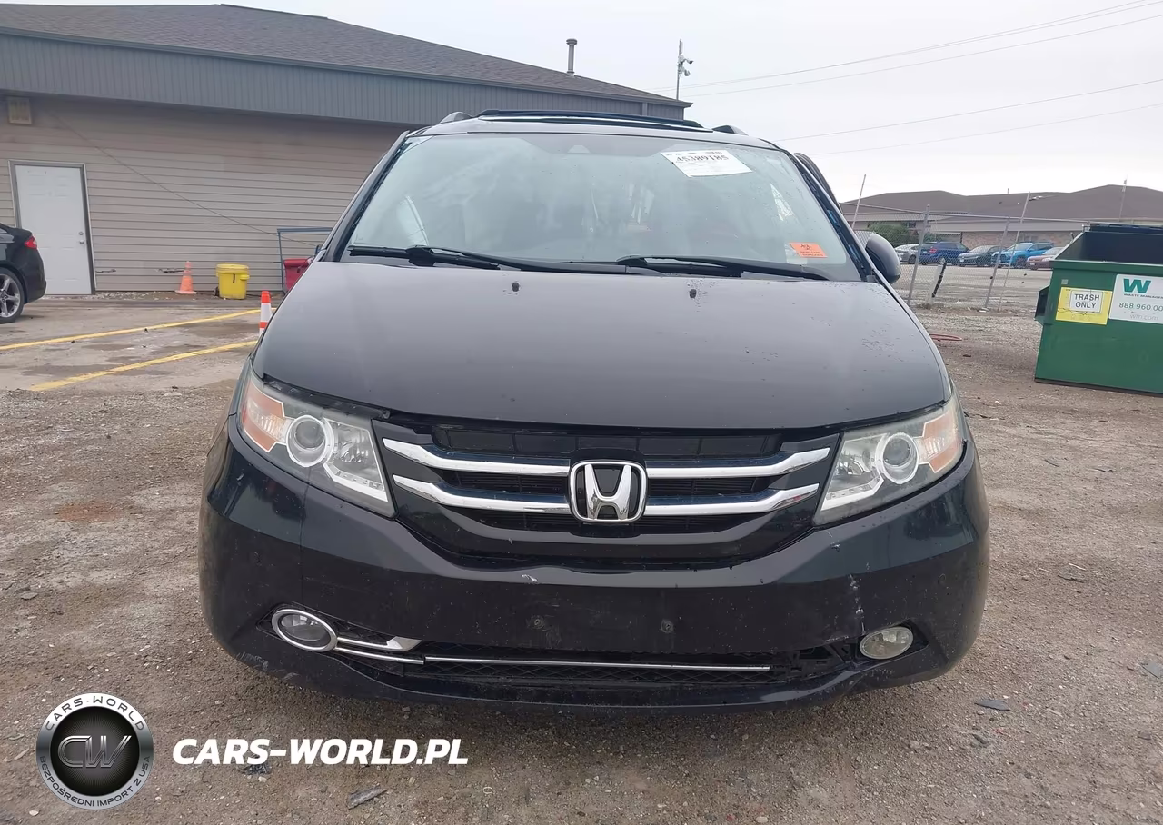 2015 Honda Odyssey Touring-Touring Elite VIN:5FNRL5H99FB039422 - 12