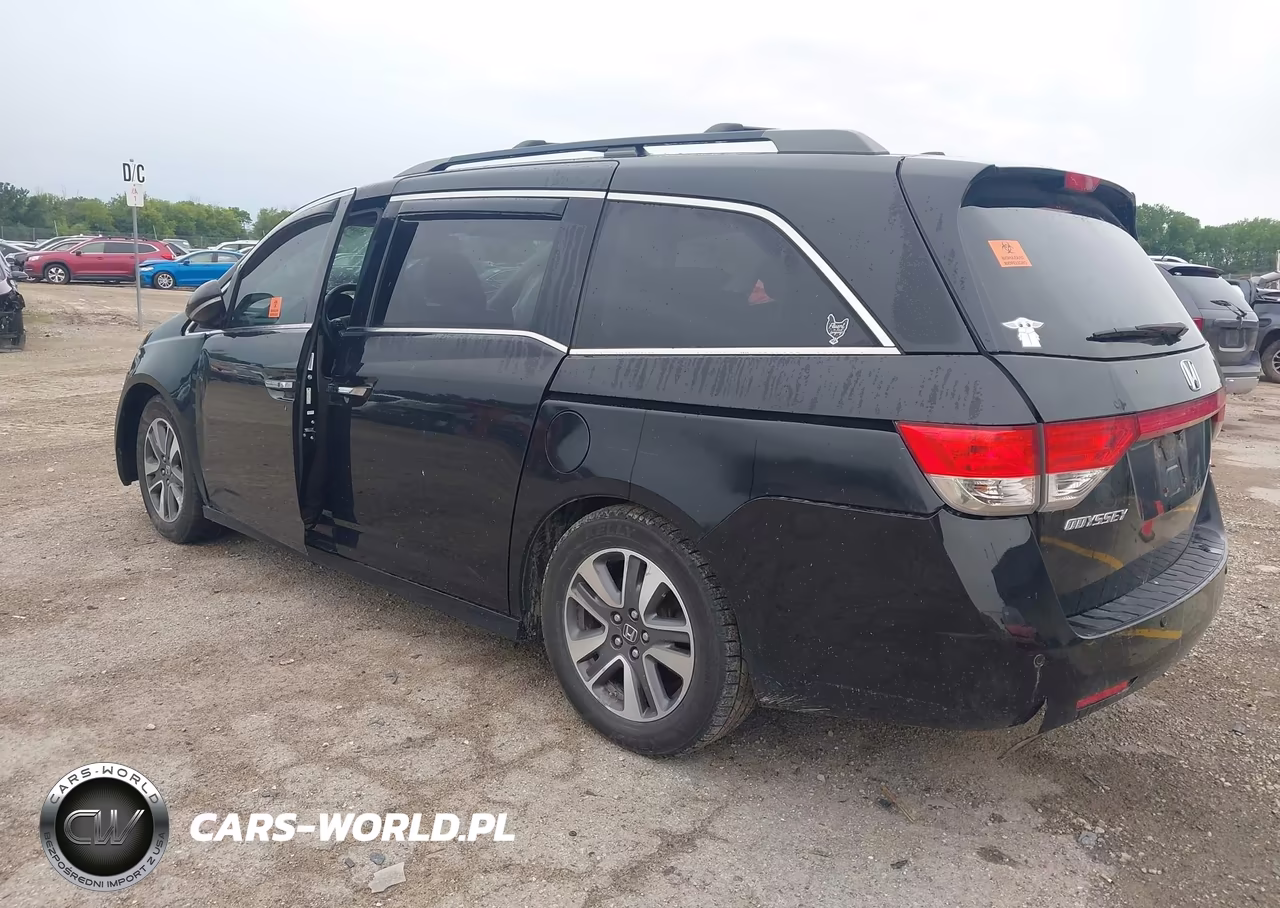 2015 Honda Odyssey Touring-Touring Elite VIN:5FNRL5H99FB039422 - 3