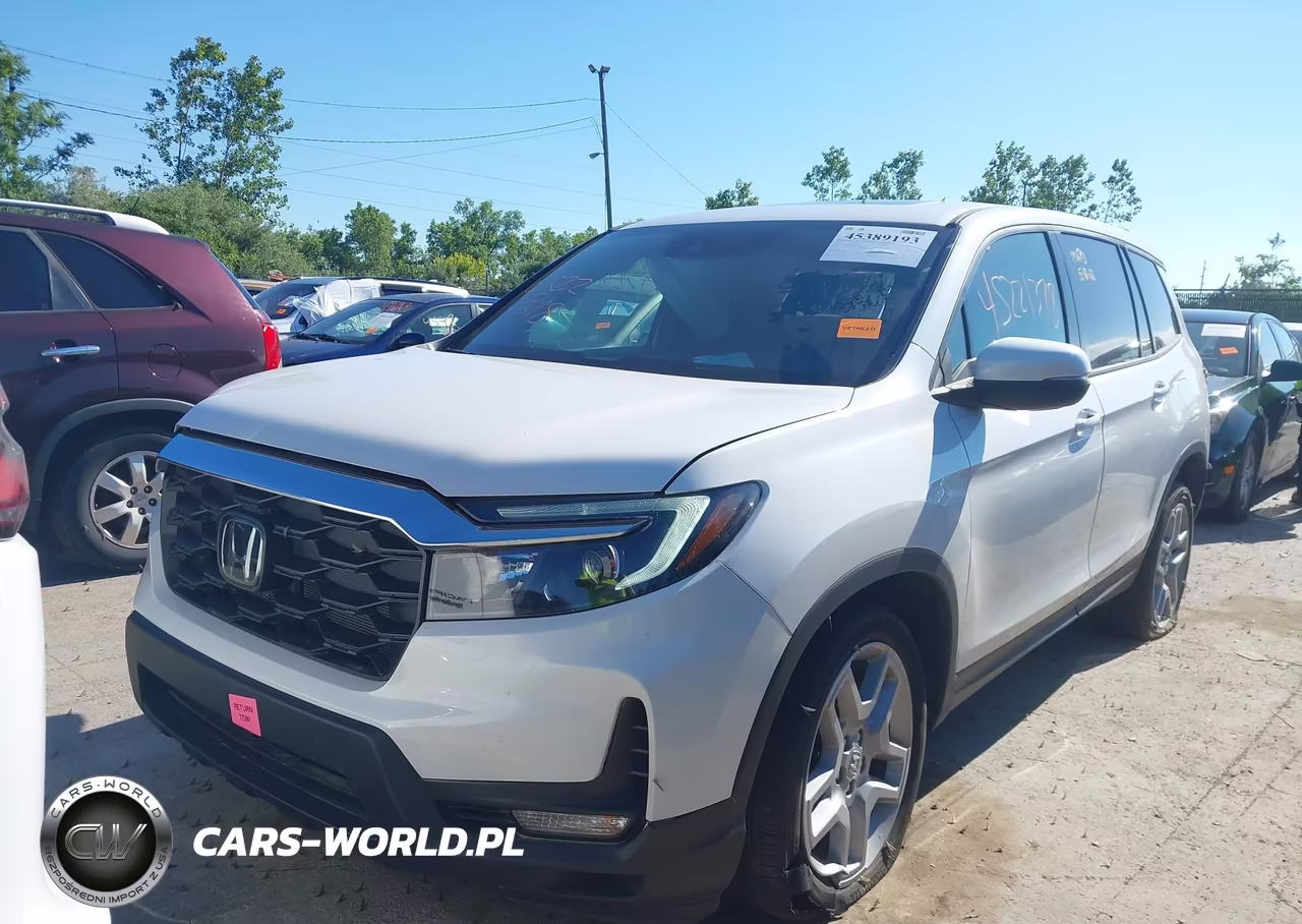 2024 Honda Passport Awd Ex-L VIN:5FNYF8H54RB010075 - 2