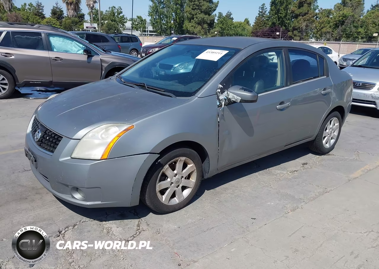 2008 Nissan Sentra 2.0Sl VIN:3N1AB61E28L624329 - 2