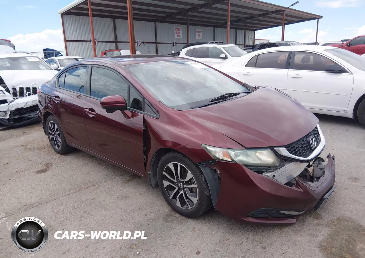 2014 Honda Civic Ex VIN:19XFB2F85EE046614 - 13