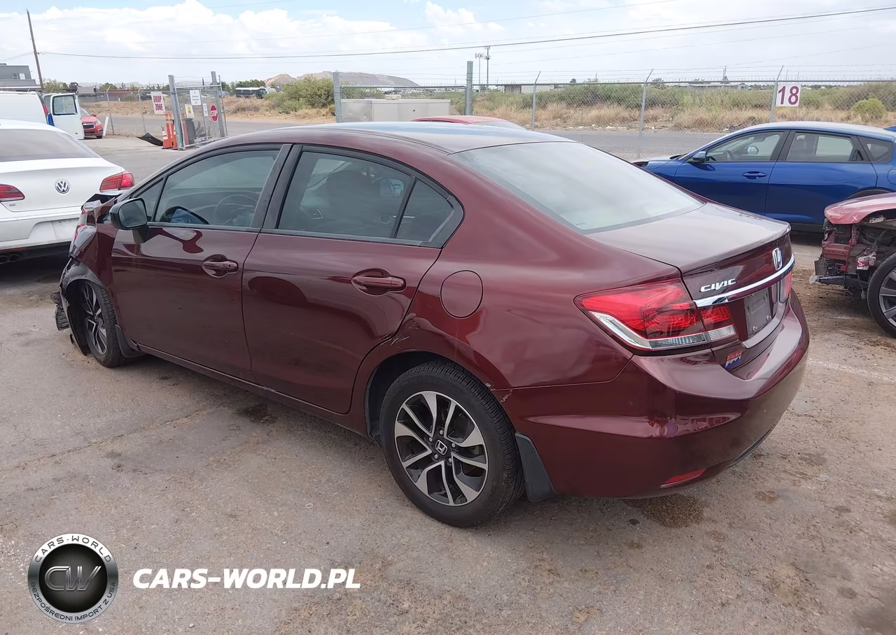 2014 Honda Civic Ex VIN:19XFB2F85EE046614 - 14