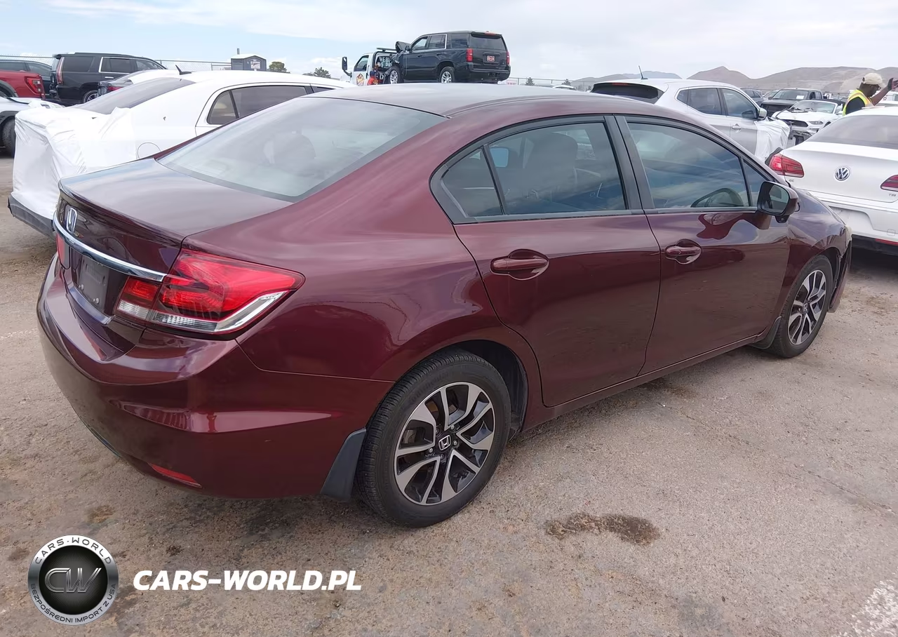 2014 Honda Civic Ex VIN:19XFB2F85EE046614 - 4