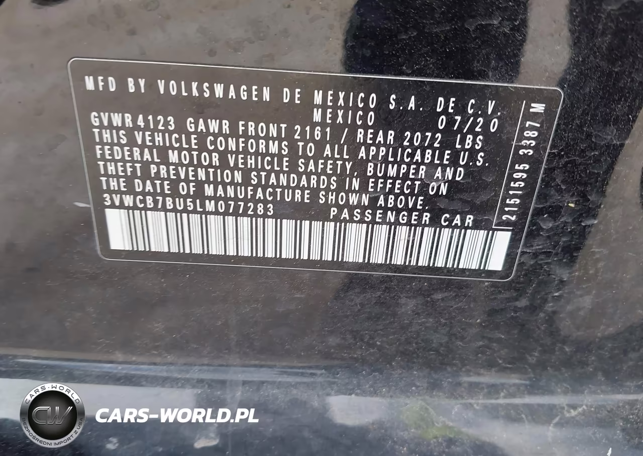 2020 Volkswagen Jetta 1.4T R-Line-1.4T S-1.4T Se VIN:3VWCB7BU5LM077283 - 9