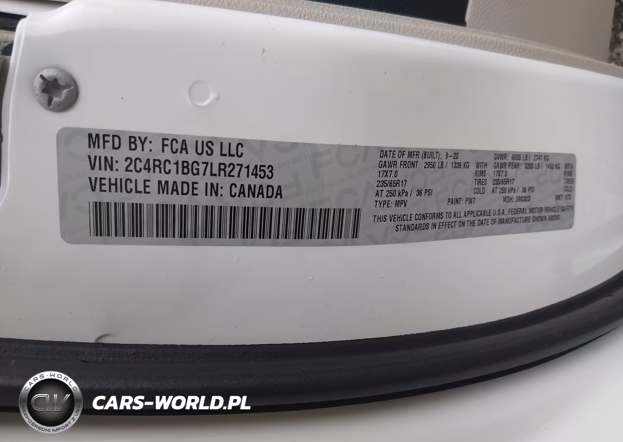 2020 Chrysler Pacifica Touring L VIN:2C4RC1BG7LR271453 - 9