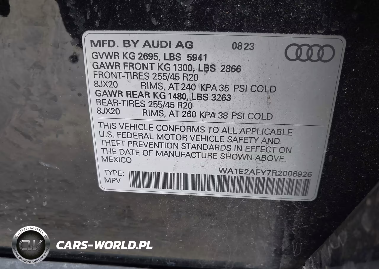 2024 Audi Q5 Premium Plus 55 Tfsi E S Line Quattro S Tronic VIN:WA1E2AFY7R2006926 - 9