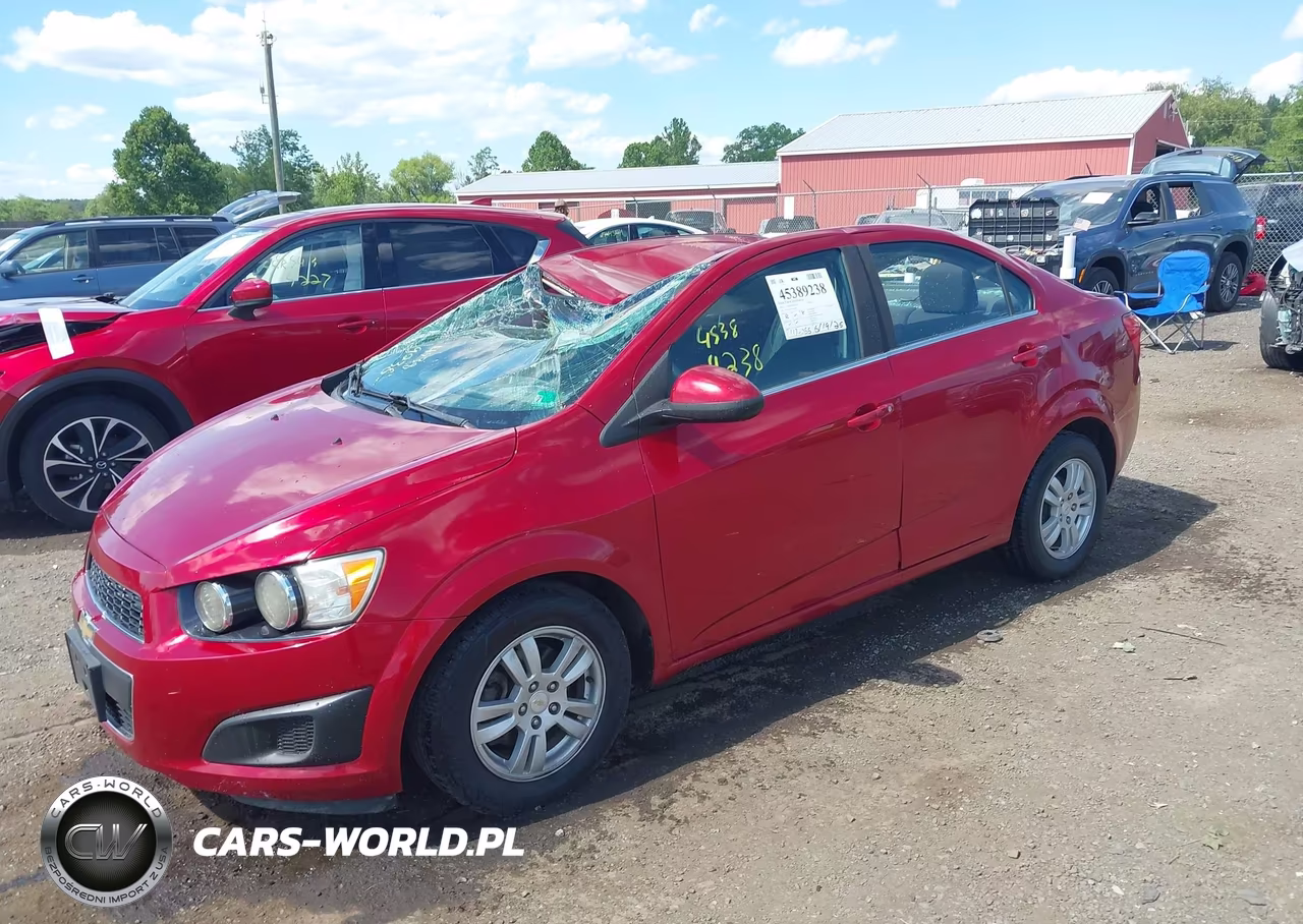 2012 Chevrolet Sonic 2Lt VIN:1G1JC5SH1C4142083 - 2