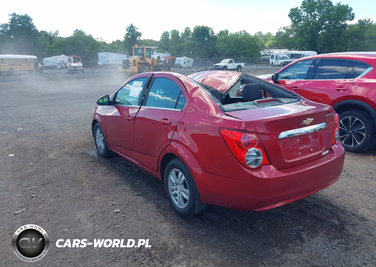 2012 Chevrolet Sonic 2Lt VIN:1G1JC5SH1C4142083 - 3