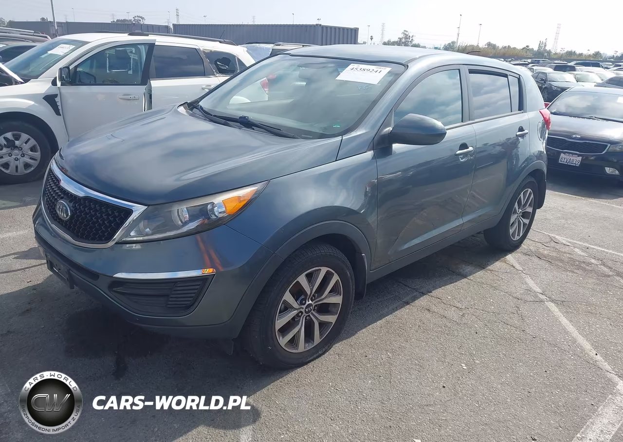 2014 Kia Sportage Lx VIN:KNDPB3AC8E7570166 - 2