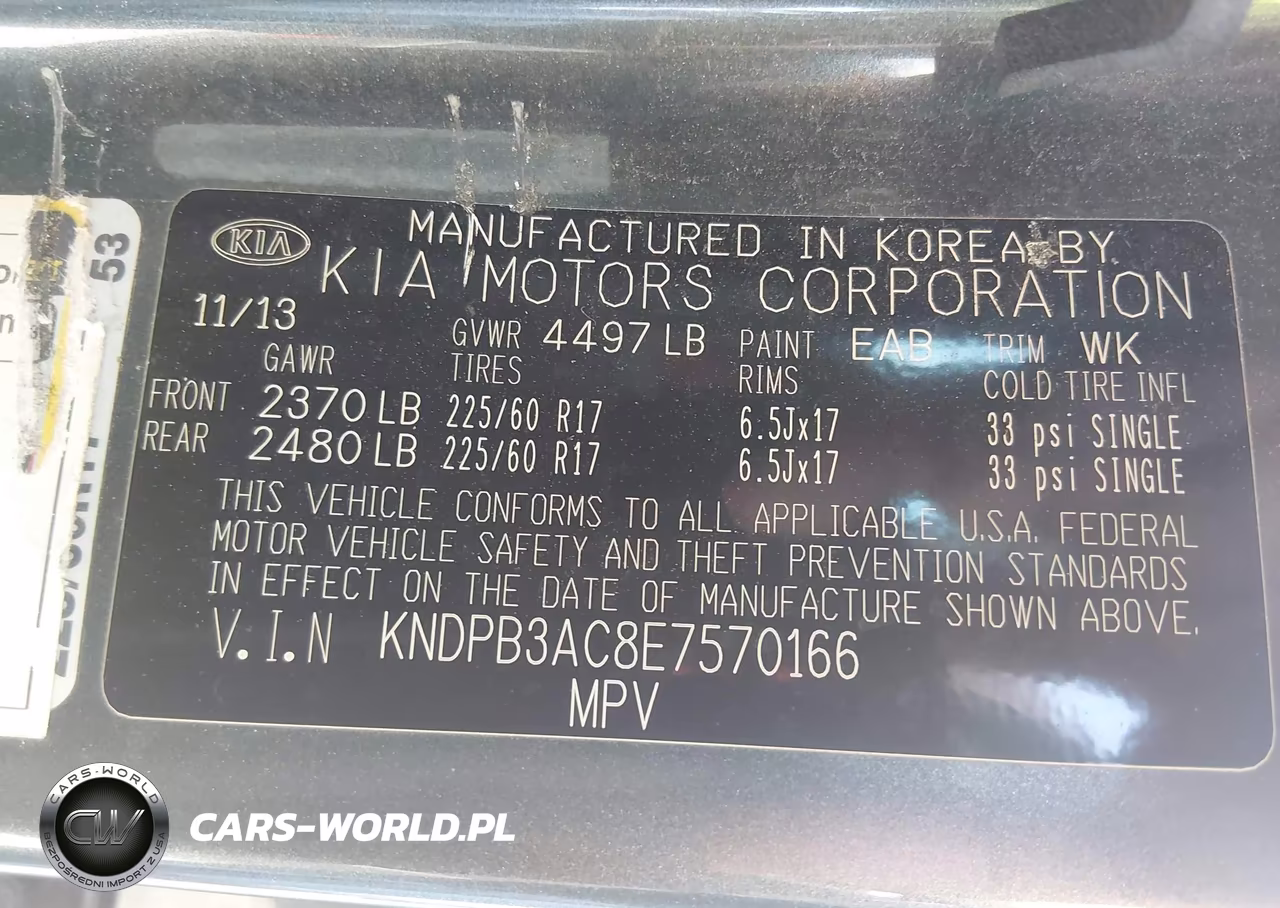 2014 Kia Sportage Lx VIN:KNDPB3AC8E7570166 - 9