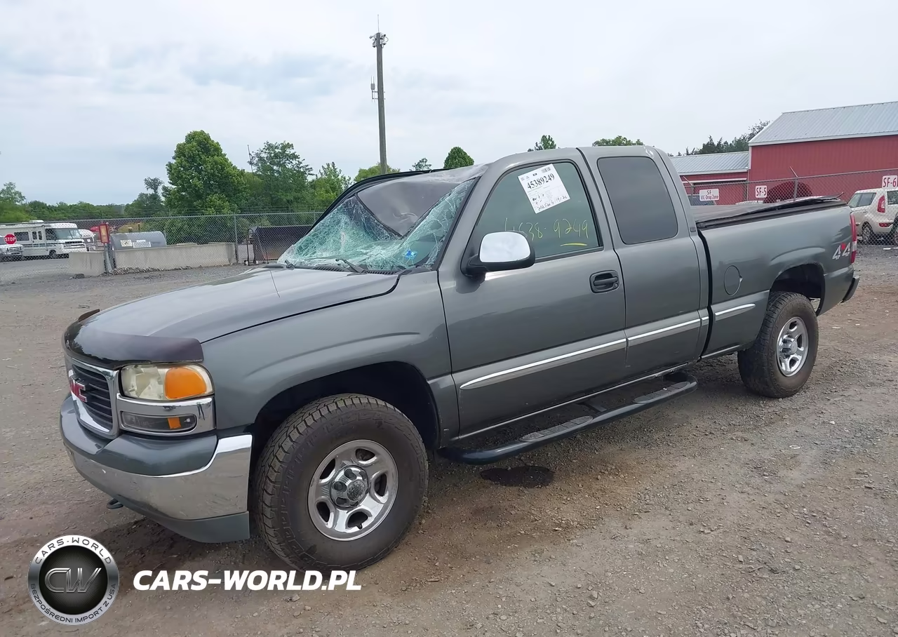 2001 GMC Sierra 1500 Sle VIN:2GTEK19T711228814 - 2