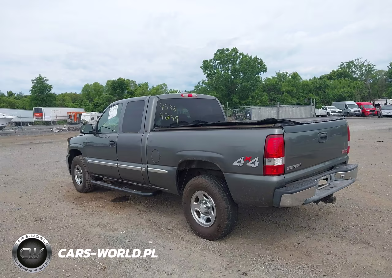 2001 GMC Sierra 1500 Sle VIN:2GTEK19T711228814 - 3