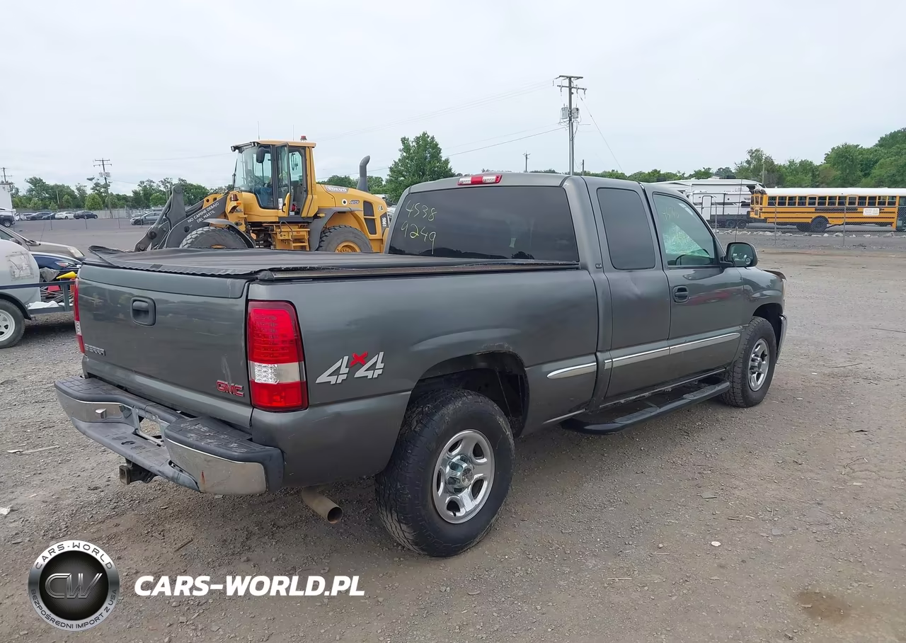 2001 GMC Sierra 1500 Sle VIN:2GTEK19T711228814 - 4