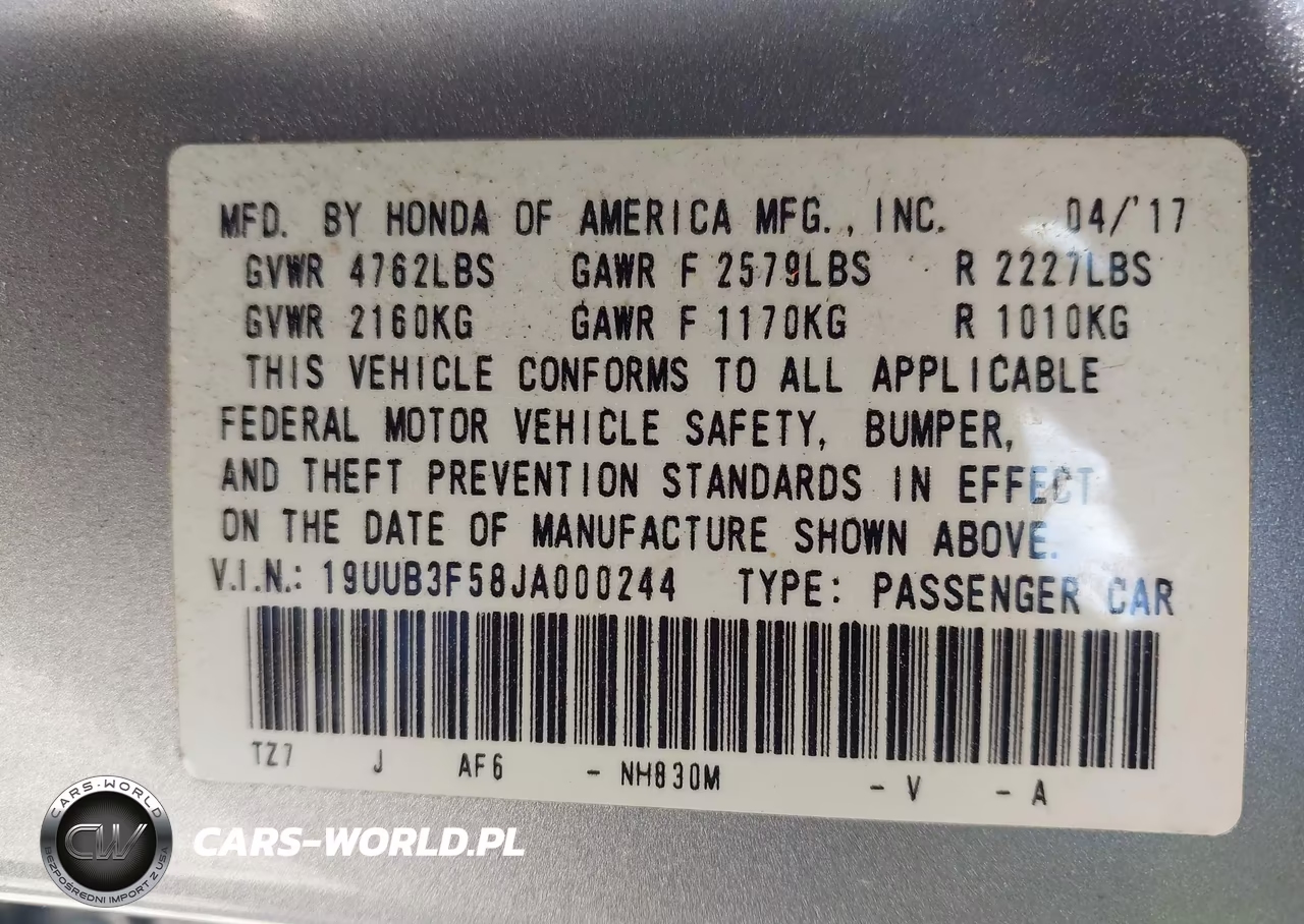 2018 Acura Tlx Tech Pkg VIN:19UUB3F58JA000244 - 9