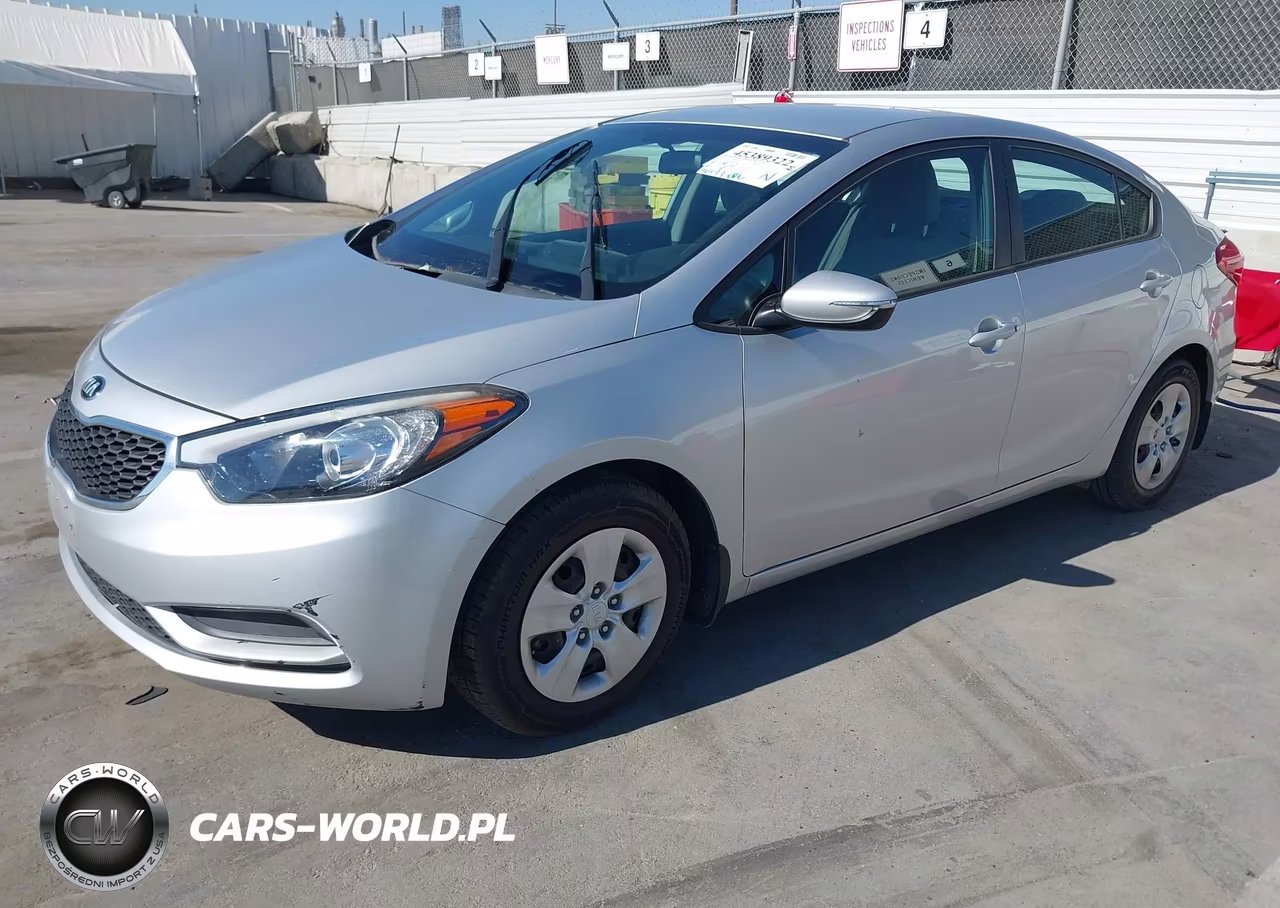 2016 Kia Forte Lx VIN:KNAFX4A61G5498946 - 2