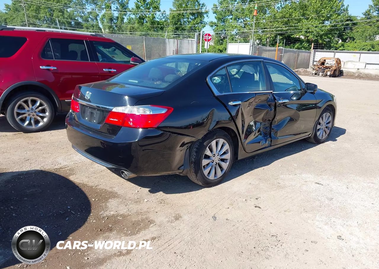 2014 Honda Accord Ex VIN:1HGCR2F76EA258397 - 4