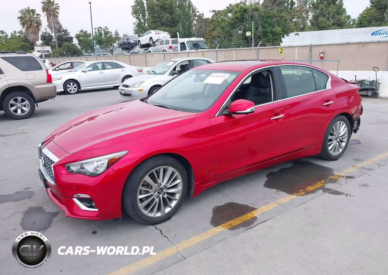 2021 Infiniti Q50 Luxe VIN:JN1EV7BP4MM701913 - 2