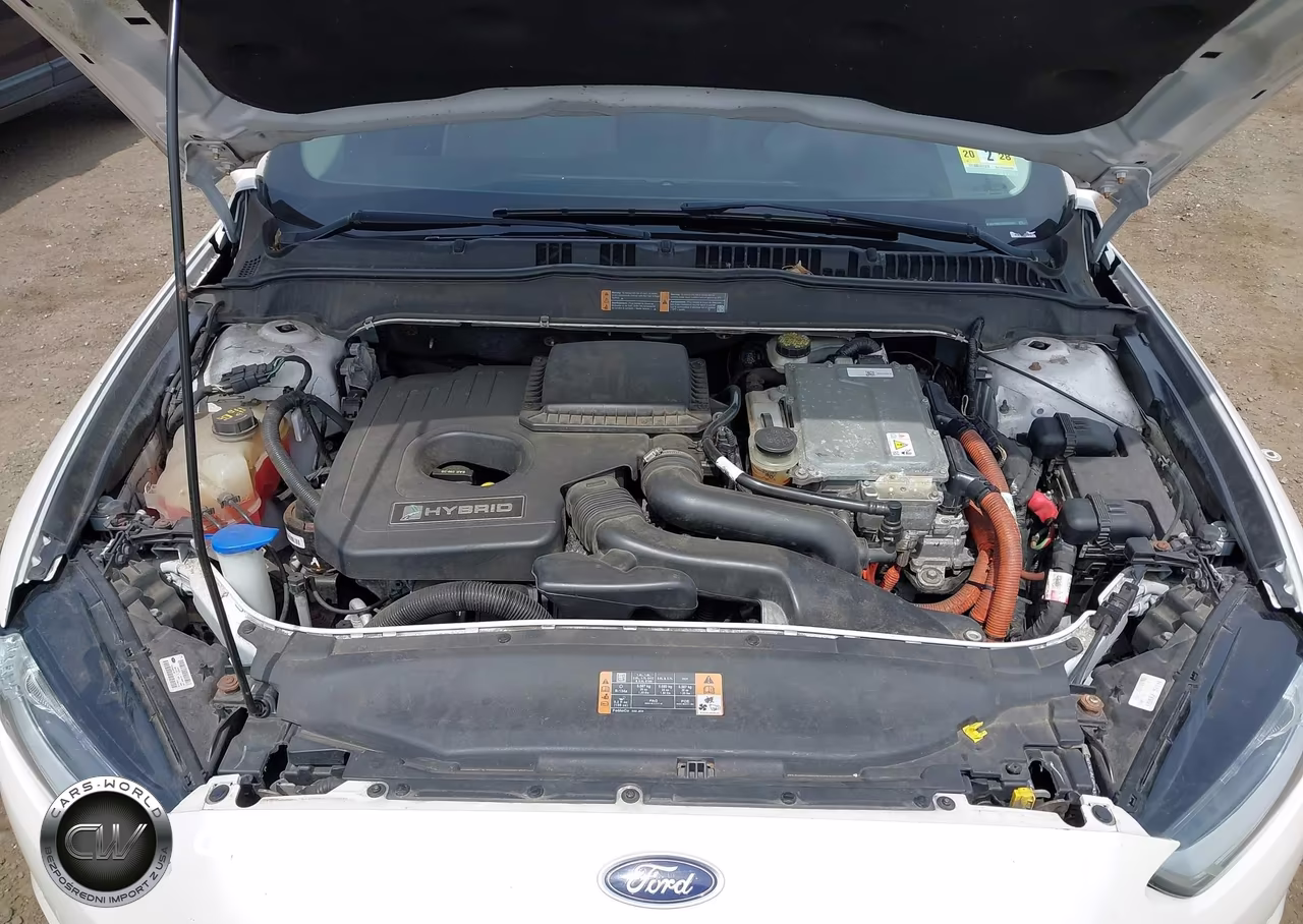 2014 Ford Fusion Hybrid Titanium VIN:3FA6P0RU1ER263901 - 10