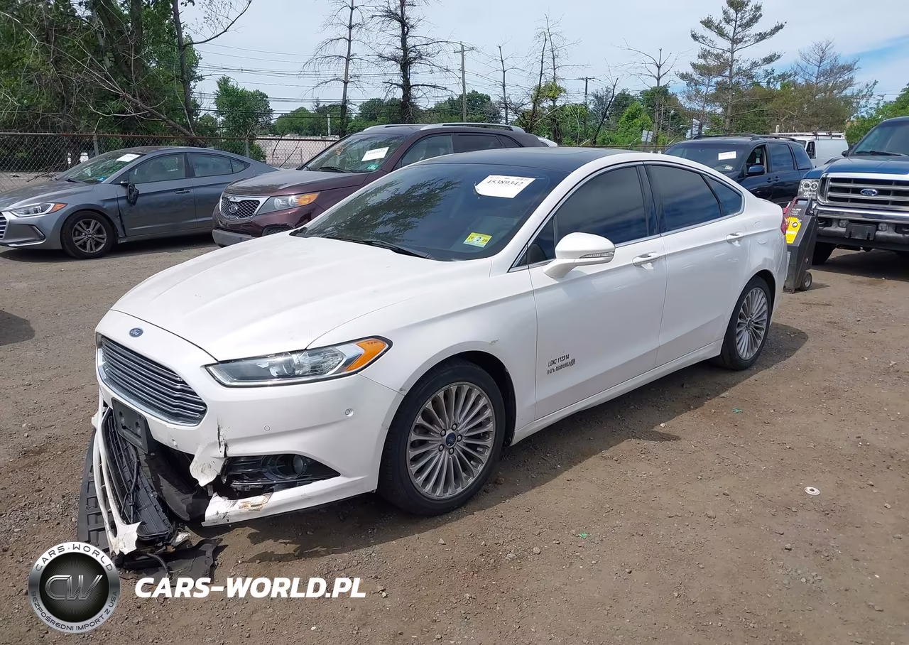 2014 Ford Fusion Hybrid Titanium VIN:3FA6P0RU1ER263901 - 2