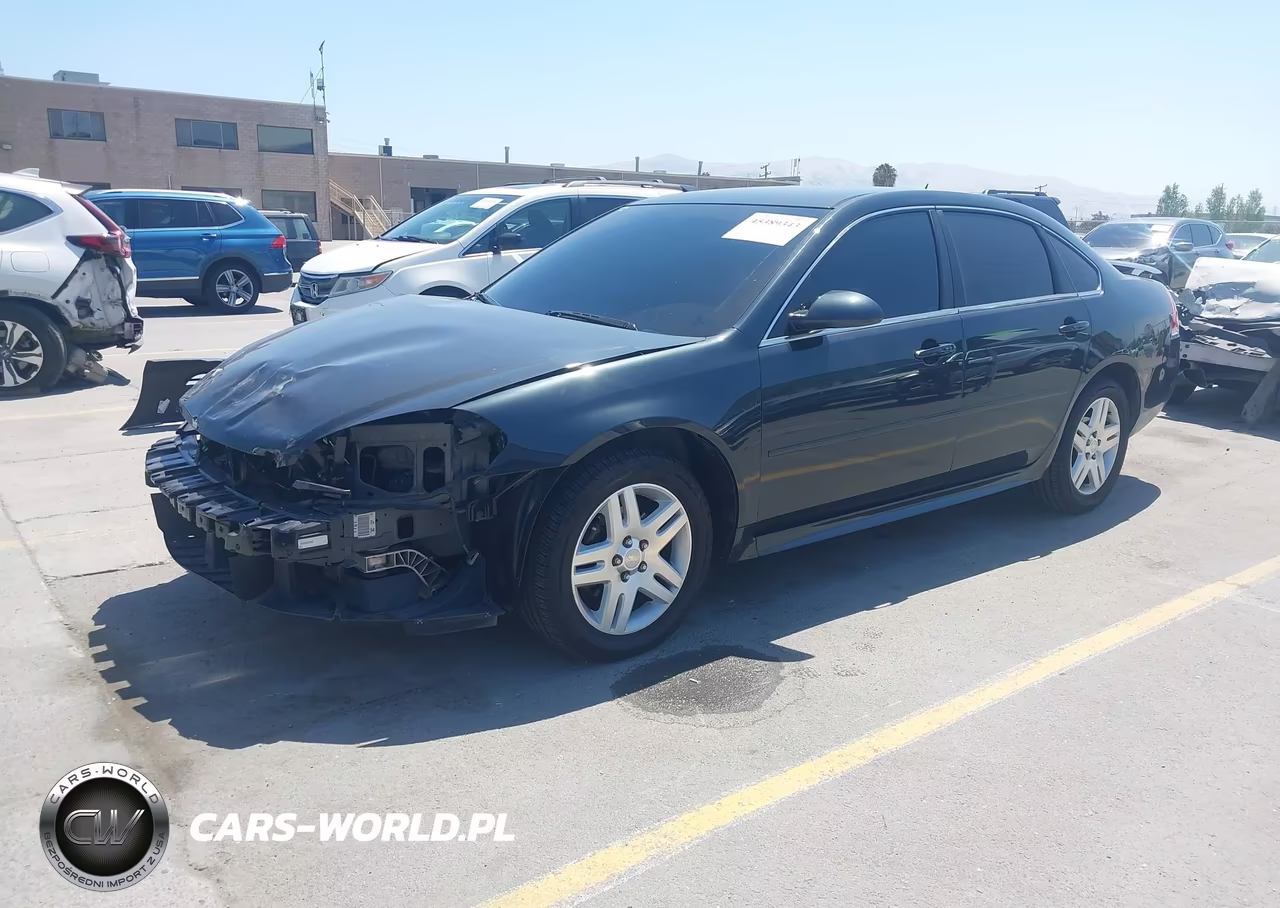 2013 Chevrolet Impala Lt VIN:2G1WB5E35D1207426 - 2