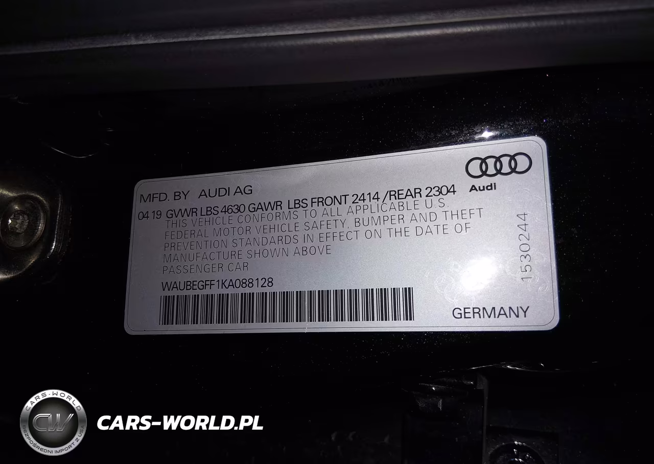 2019 Audi A3 45 Premium VIN:WAUBEGFF1KA088128 - 9