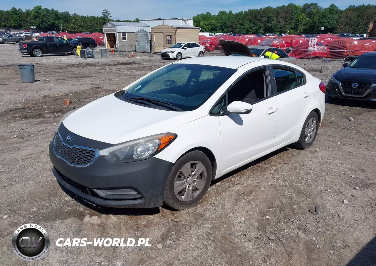2016 Kia Forte Lx VIN:KNAFK4A6XG5620072 - 2