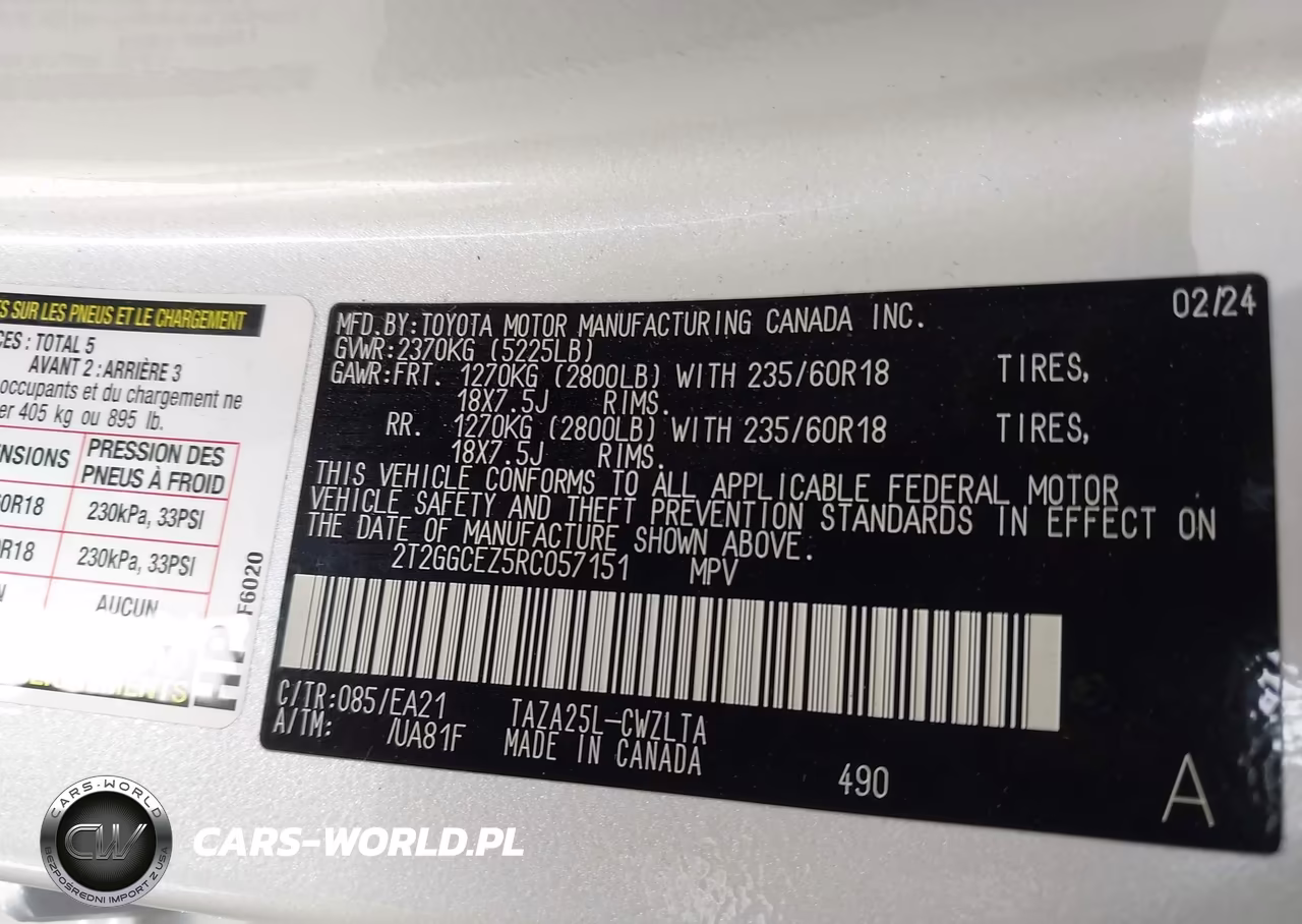 2024 Lexus Nx 350 Premium VIN:2T2GGCEZ5RC057151 - 9