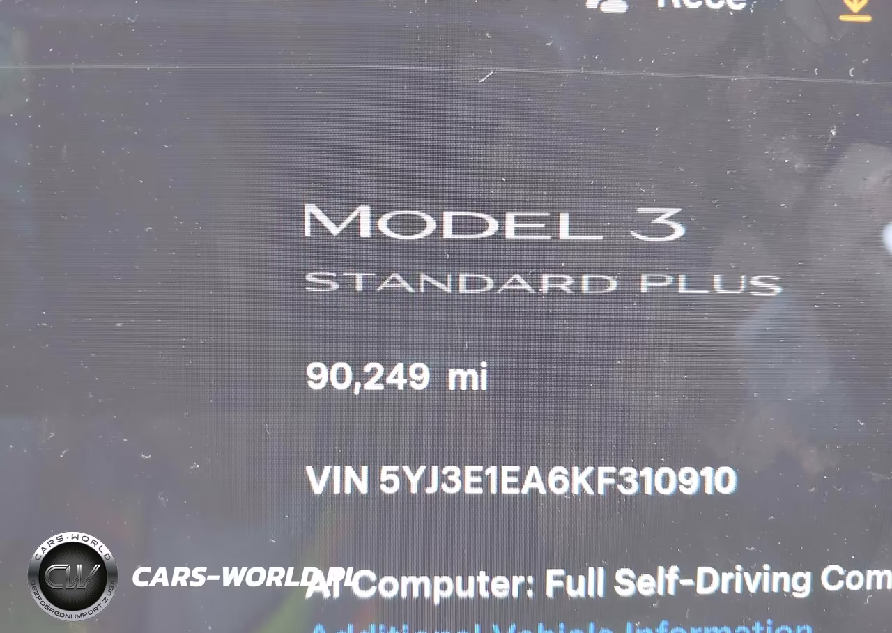 2019 Tesla Model 3 Long Range-Mid Range-Standard Range-Standard Range Plus VIN:5YJ3E1EA6KF310910 - 14
