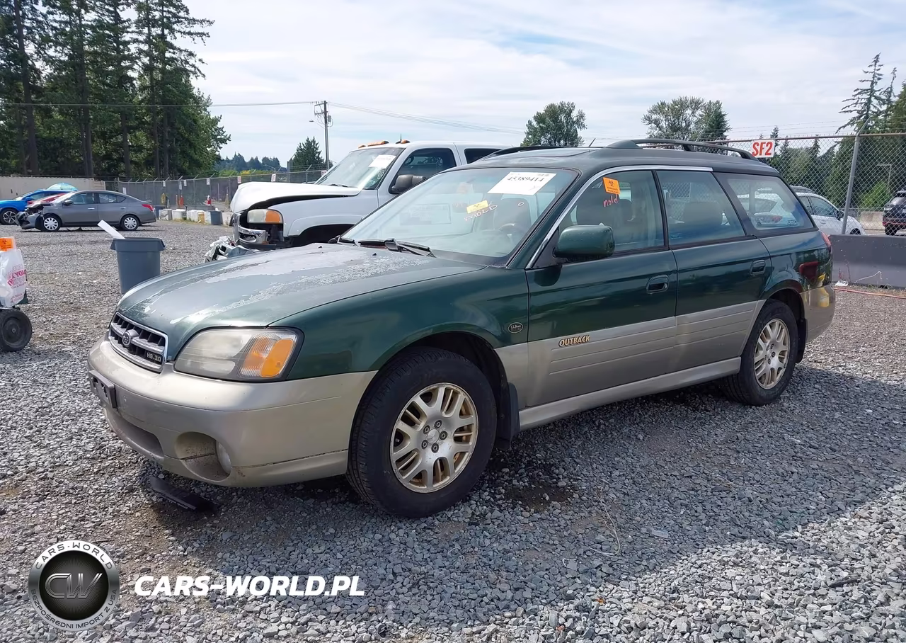 2002 Subaru Outback H6-3.0 L.l. Bean Edition VIN:4S3BH806827617581 - 2