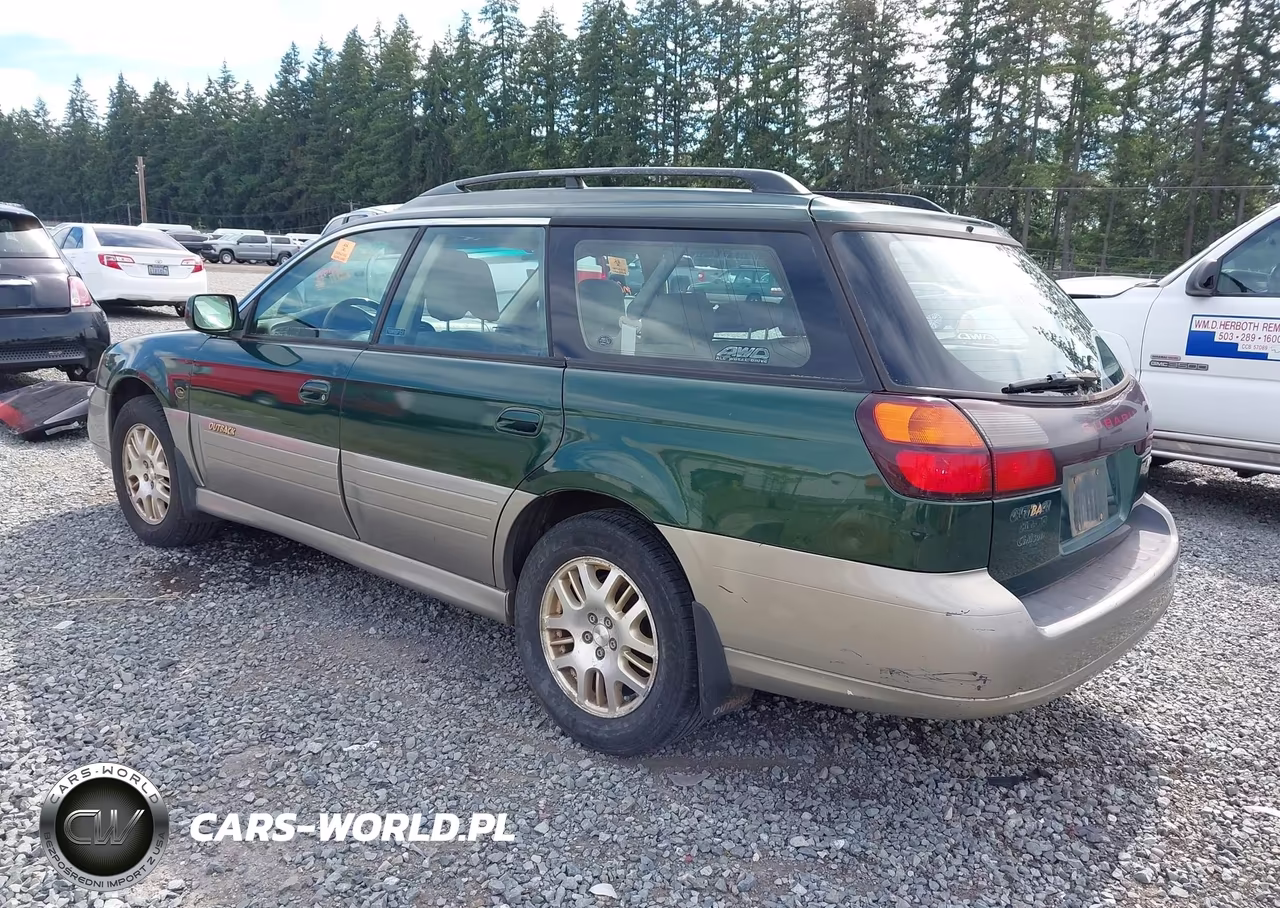 2002 Subaru Outback H6-3.0 L.l. Bean Edition VIN:4S3BH806827617581 - 3